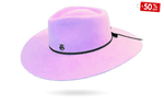 Maison Michel purple hat