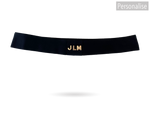 Black Grosgrain Ribbon Hatband Change With Your Initials (Available Only With A Hat Purchase)