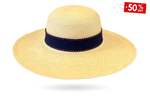 trimmed straw hat modaoperandi