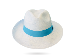 Pastel Blue Panama Hat