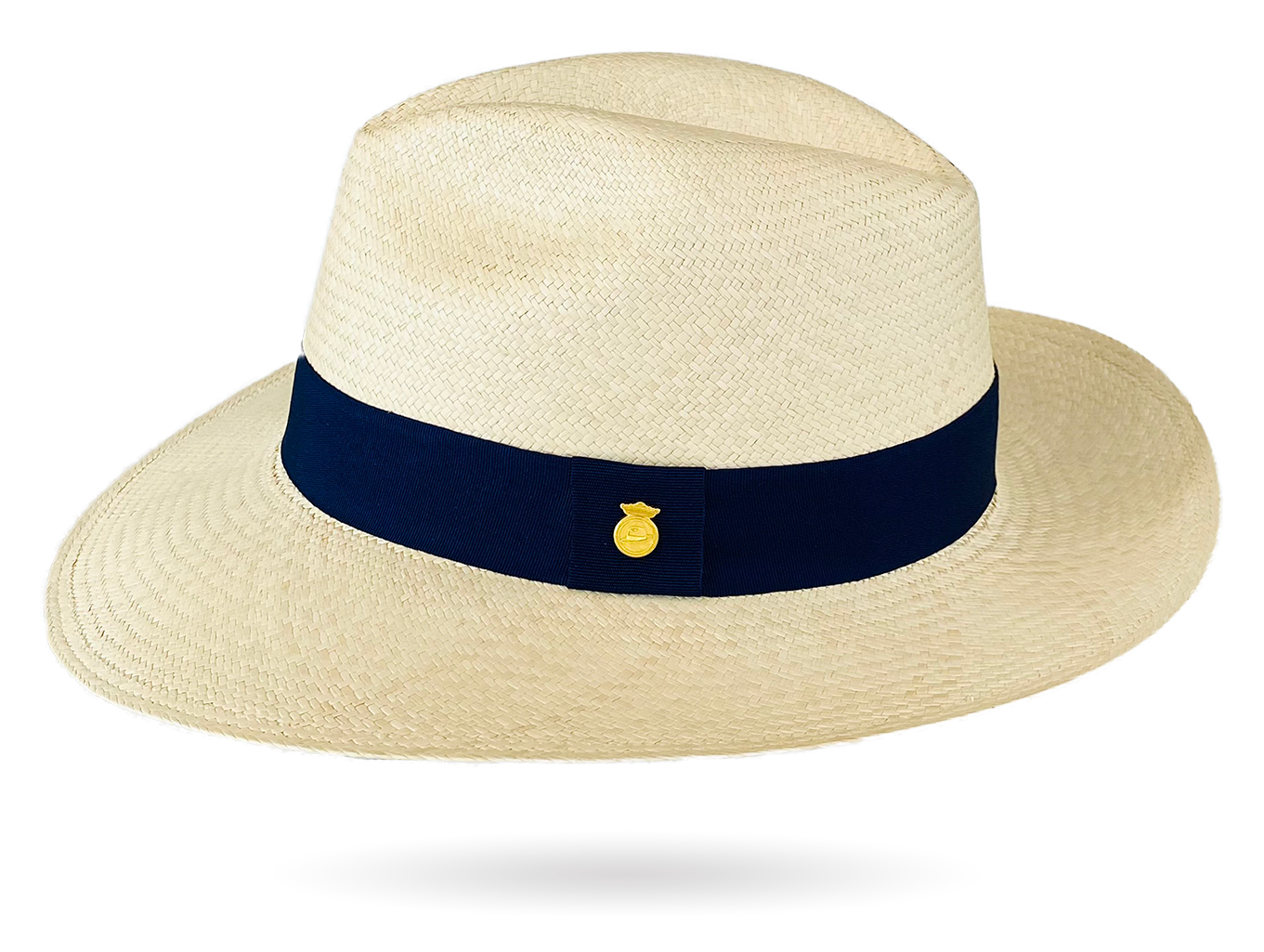 FINE RESORT PANAMA HAT ROLLABLE FOLDABLE STRAW FEDORA WIDE BRIM La Marqueza Hats