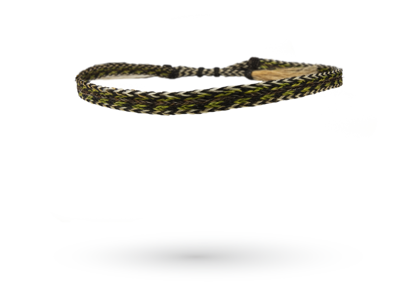 Adjustable Horse Hat Band Handmade From Natural Treated Horse Hair