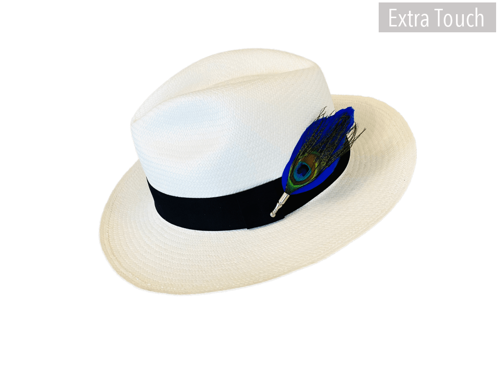 Panama Hat with feathers