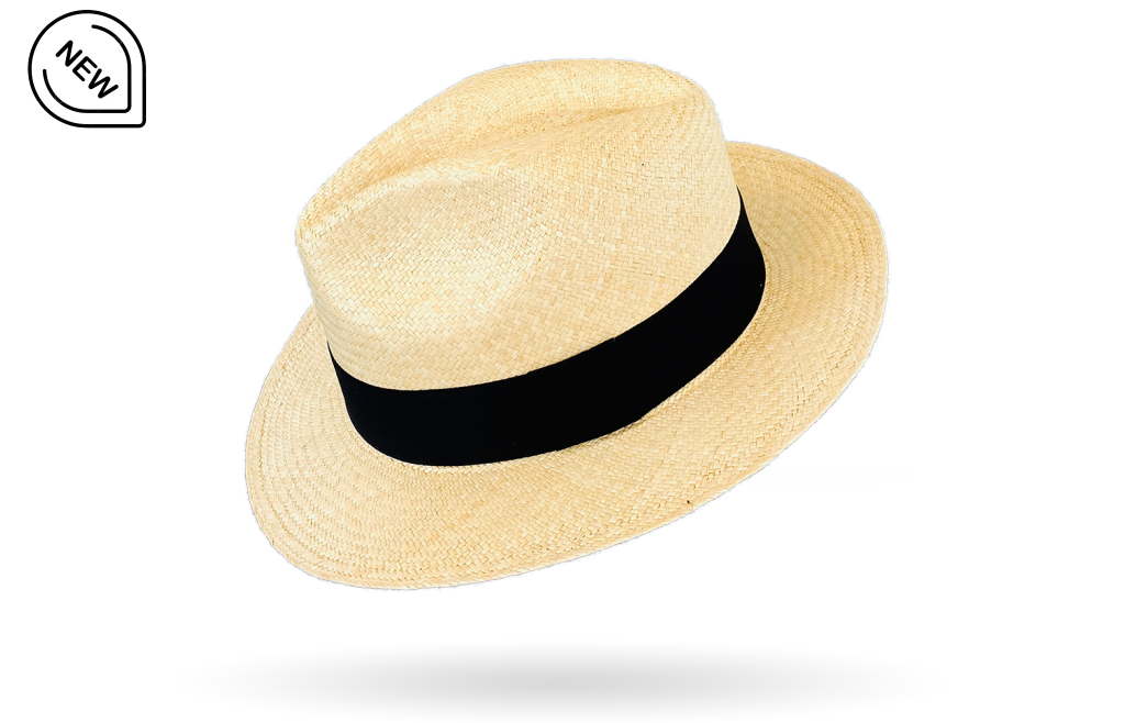 KIDS ADJUSTABLE SUNNY BOYS GIRLS CLASSIC FEDORA NO PIN PANAMA HAT HANDWOVEN