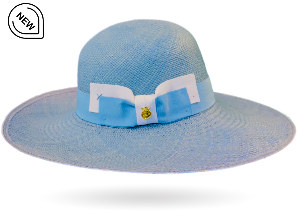light blue brisa panama hat 