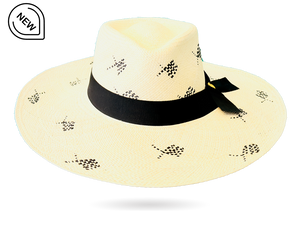 wide brim Panama hat