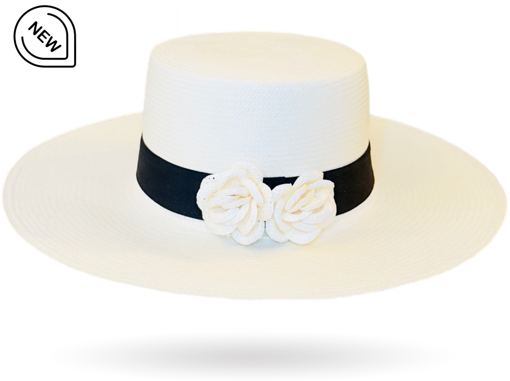 white panama hat chanel