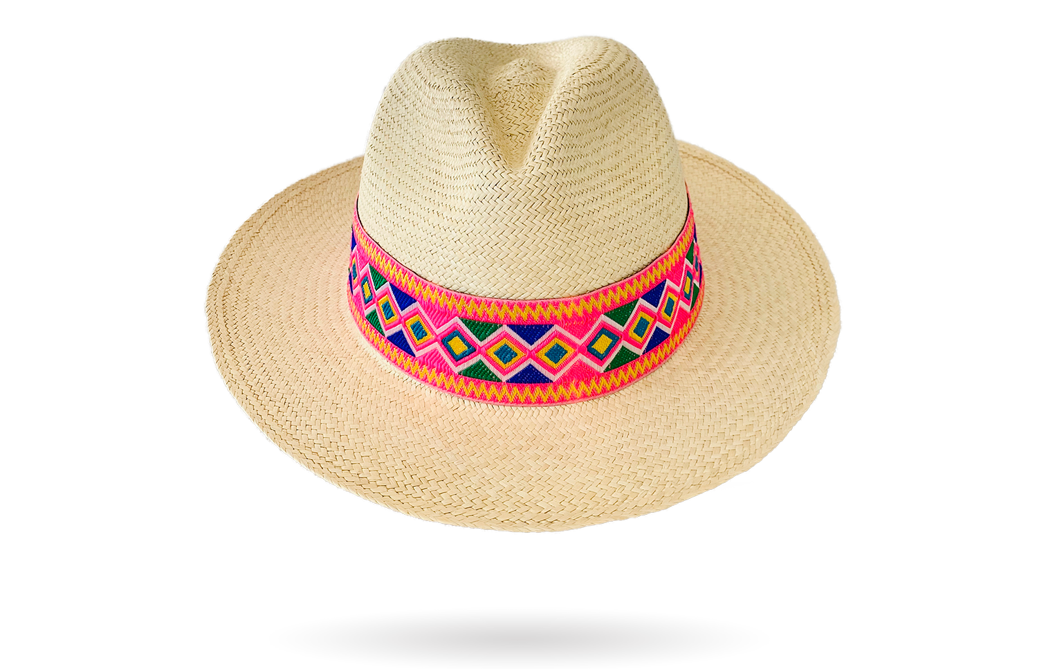 Coloured online panama hats