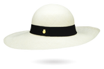 panama hat womens uk white large brim