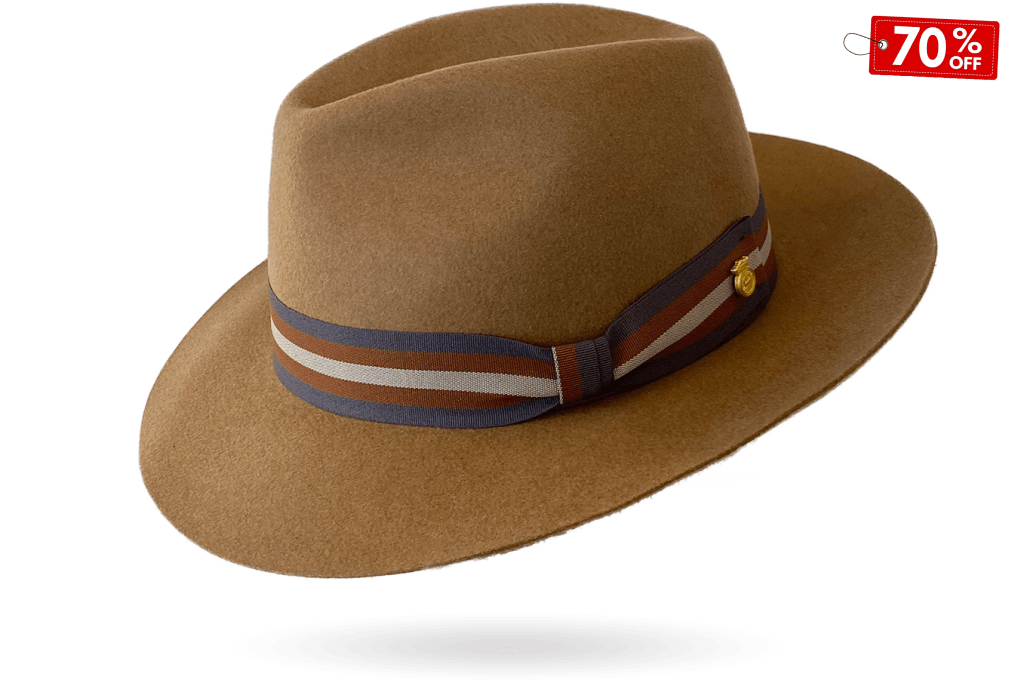 Nick Fouquet camel hat