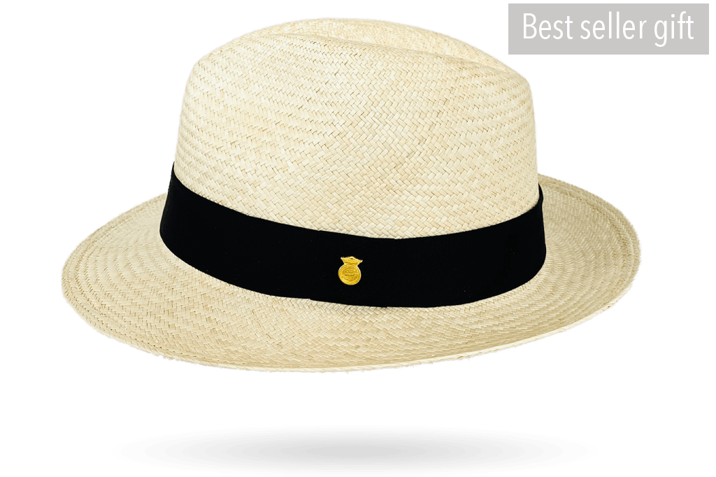 adjustable straw hat natural colour beige
