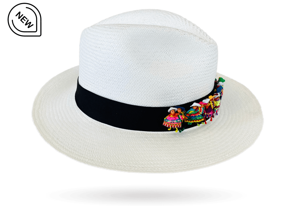 Ladies packable Panama hat fashion straw hat for woman
