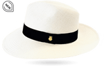 white rollable wide brim straw hat uk